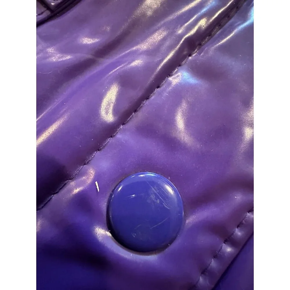 Vintage Misty Harbor ☔️ Kid's Any Weather Slicker Purple Raincoat Size‎ 7 (399)